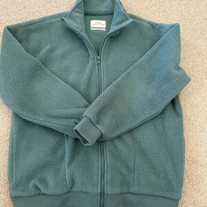 UO Fleece Zip-Up Jacket